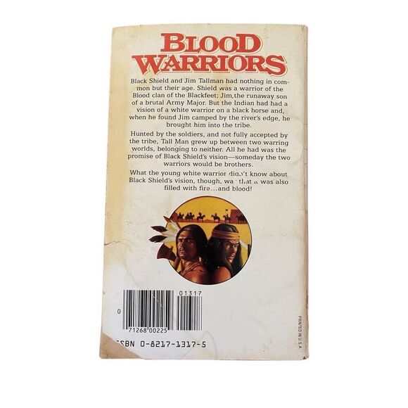 Blood Warriors by Jory Sherman Paperback Book Native American - Picture 2 of 14